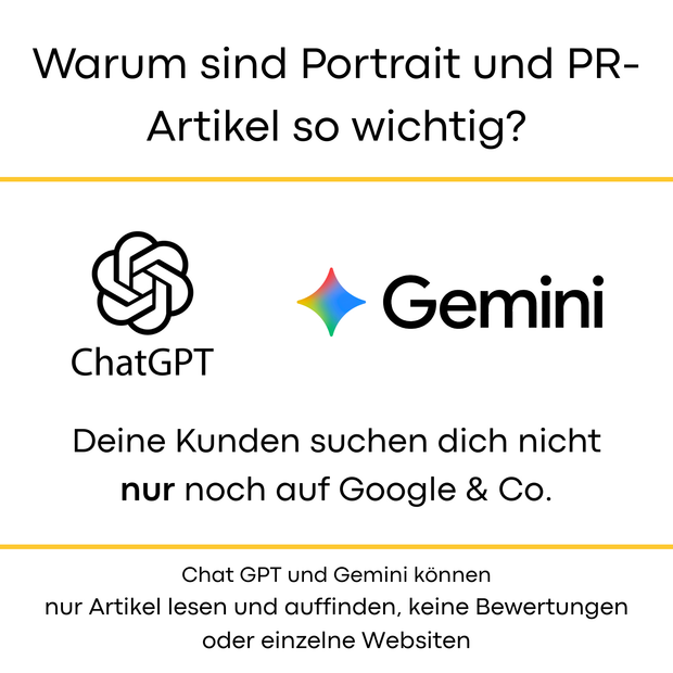 Werde sichtbar